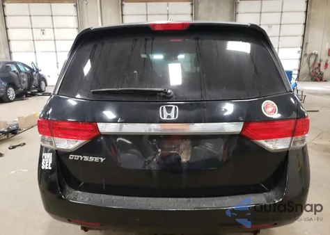 2014 Honda Odyssey Exl from USA, damaged, VIN 5FNRL5H66EB065075
